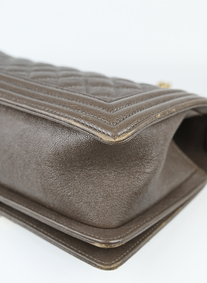 Chanel Borsa Boy tortora