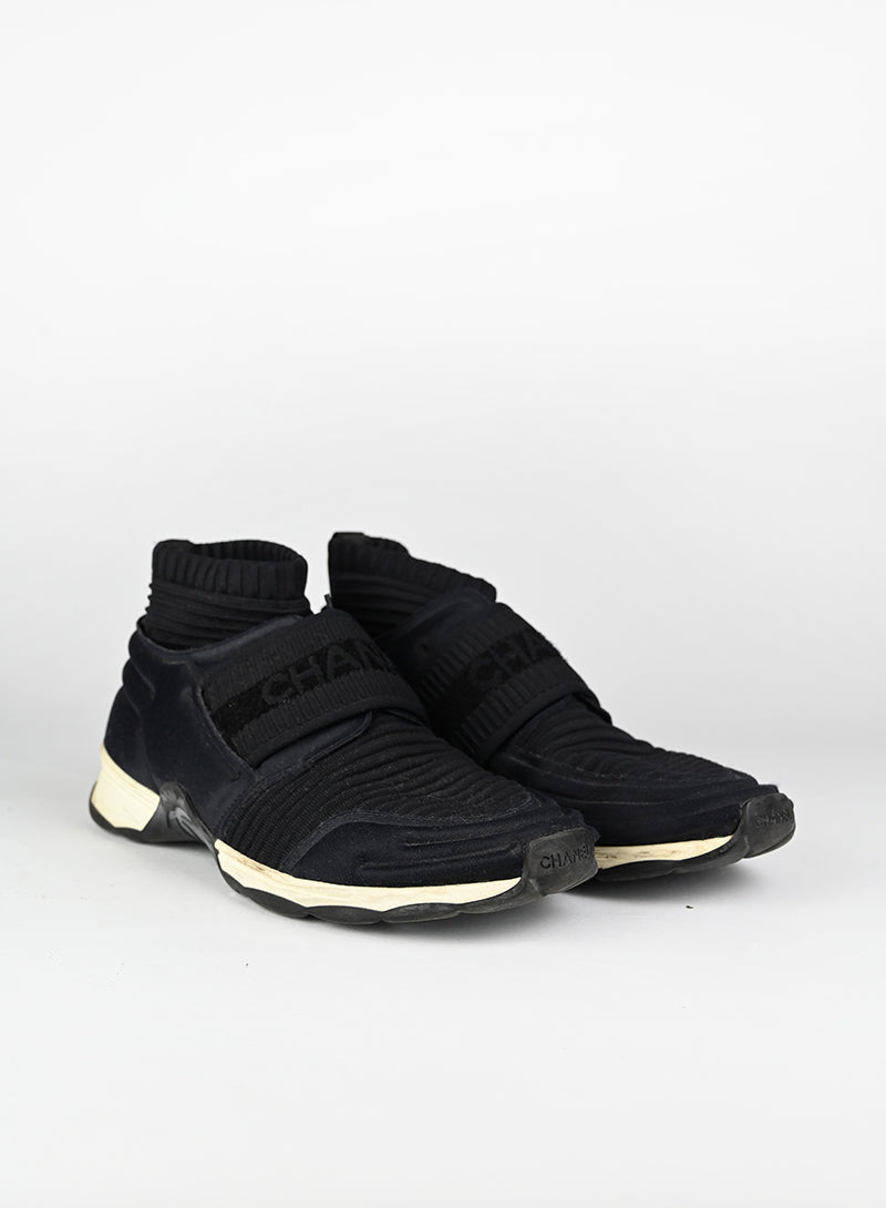 Chanel Sneakers Blu "Sock" - N. 39