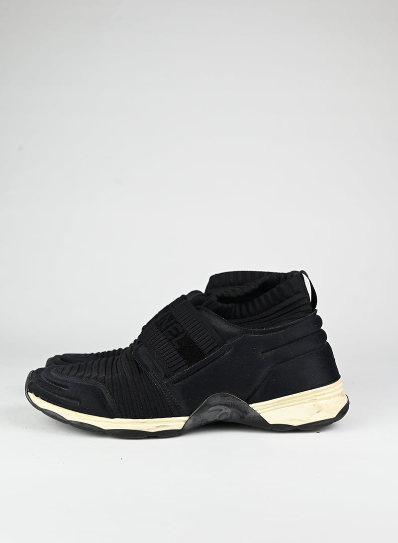 Chanel Sneakers Blu "Sock" - N. 39