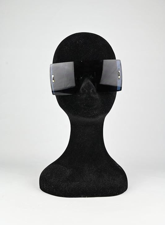 Dior Occhiali a maschera blu