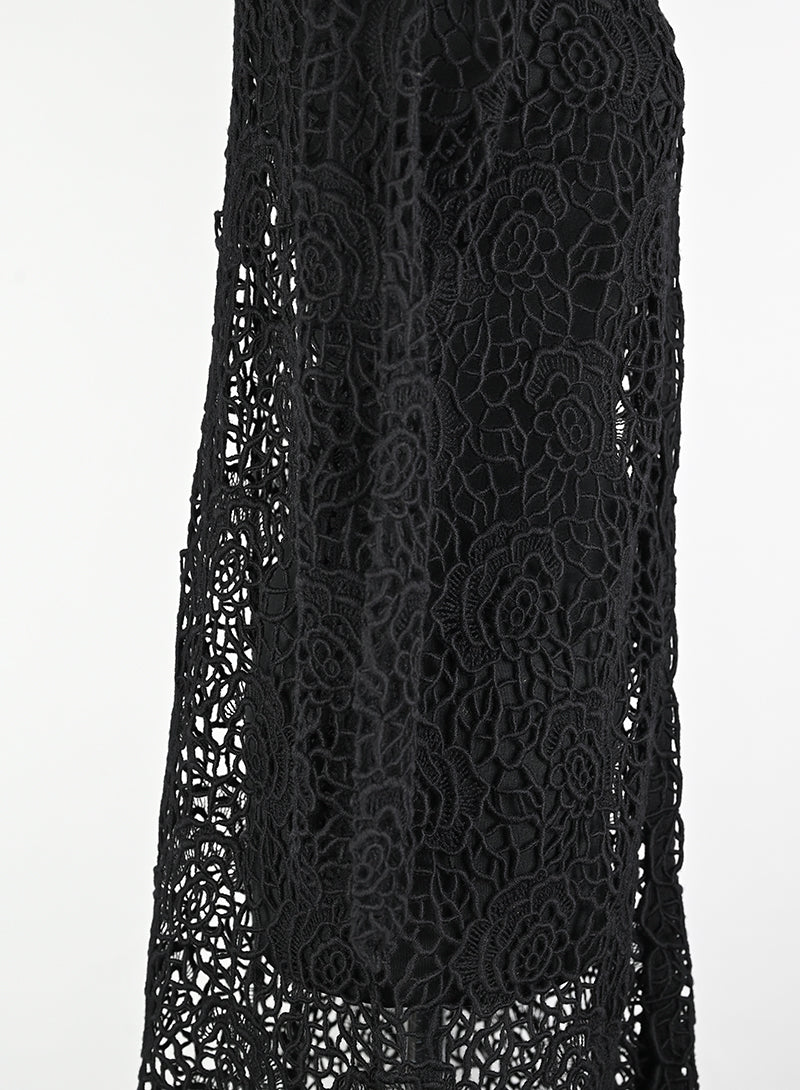 Dior Spolverino in Macramè nero - Tg. 42