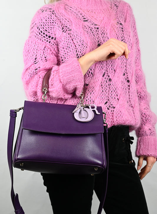 Dior Borsa in pelle viola