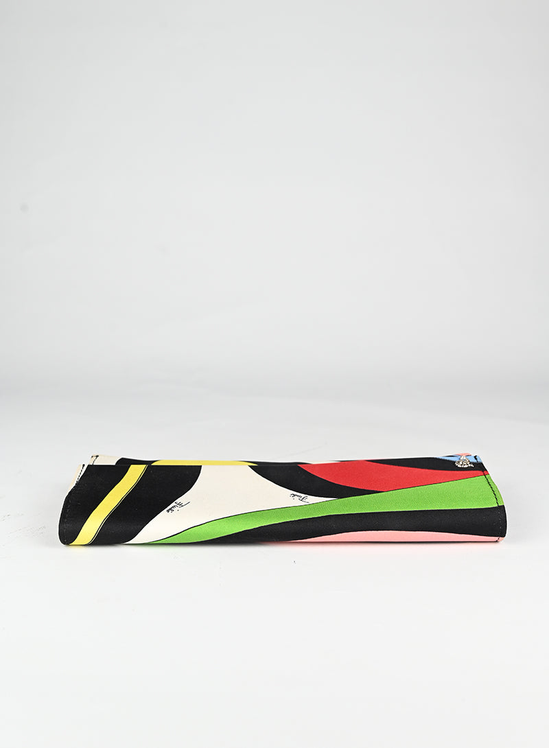Emilio Pucci Pochette in tessuto multicolor