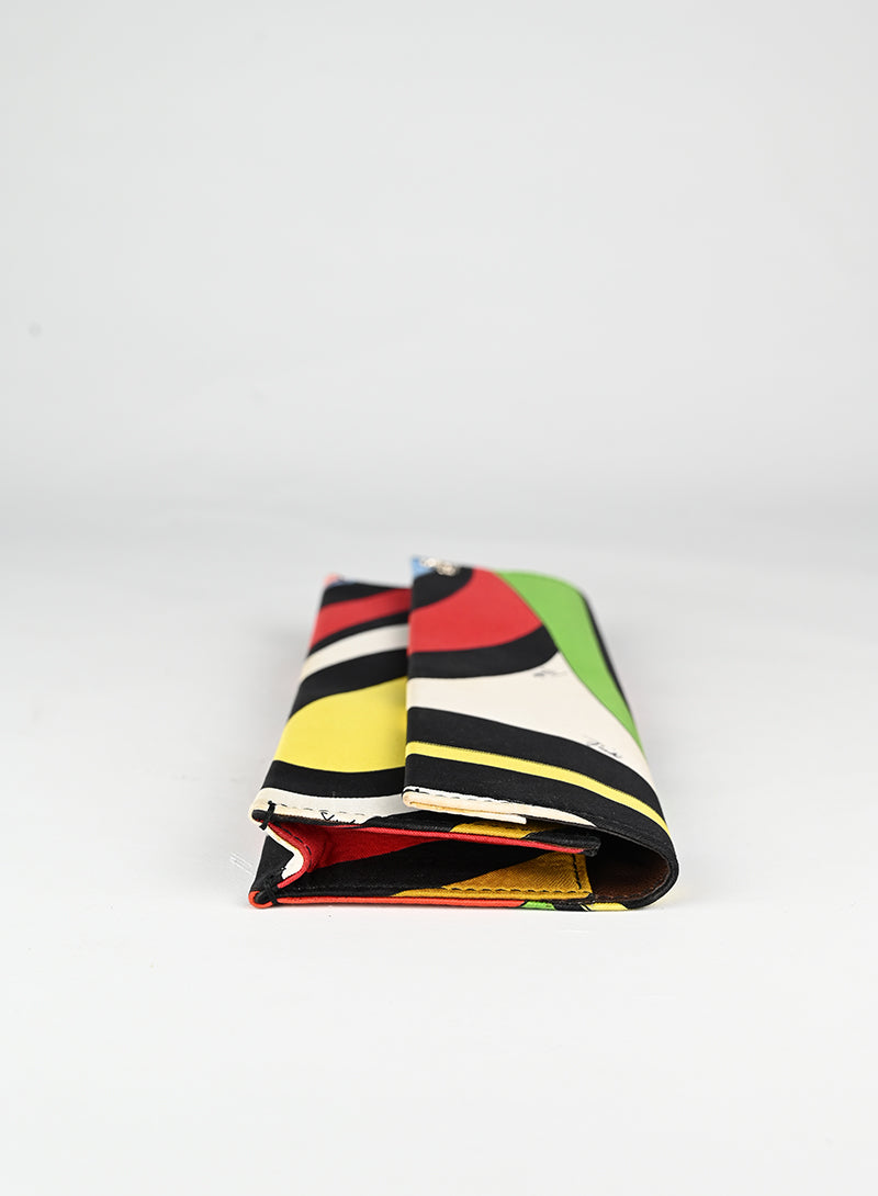 Emilio Pucci Pochette in tessuto multicolor