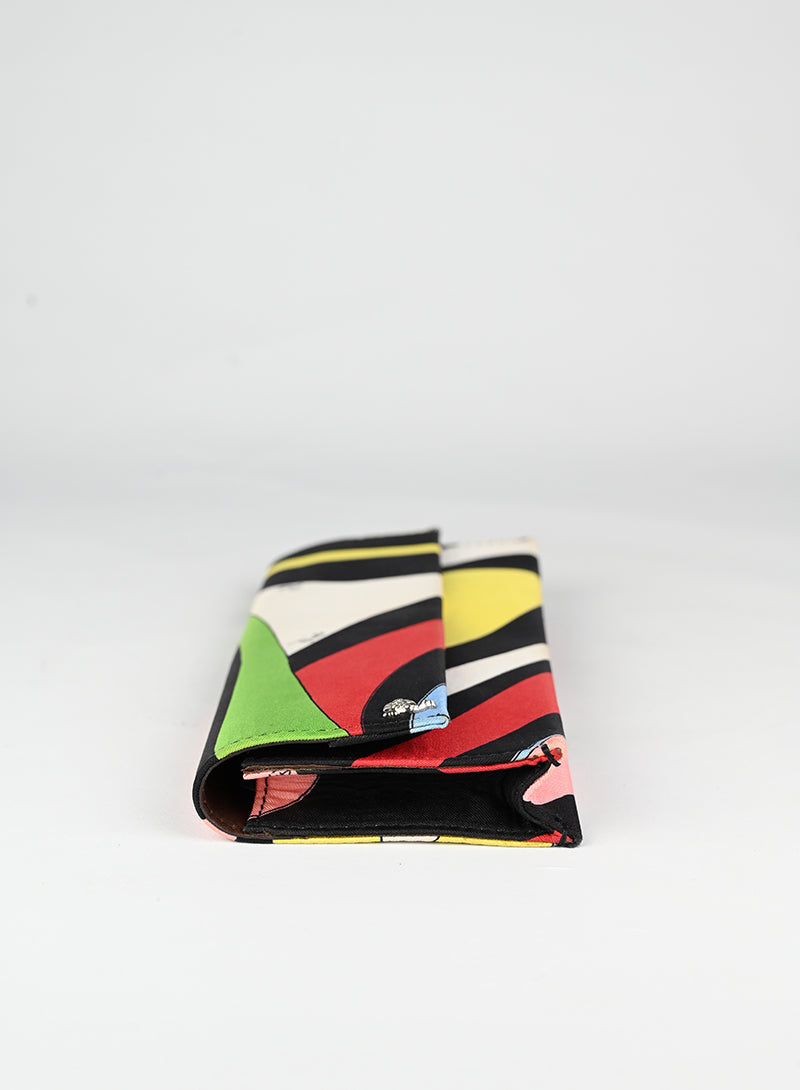 Emilio Pucci Pochette in tessuto multicolor