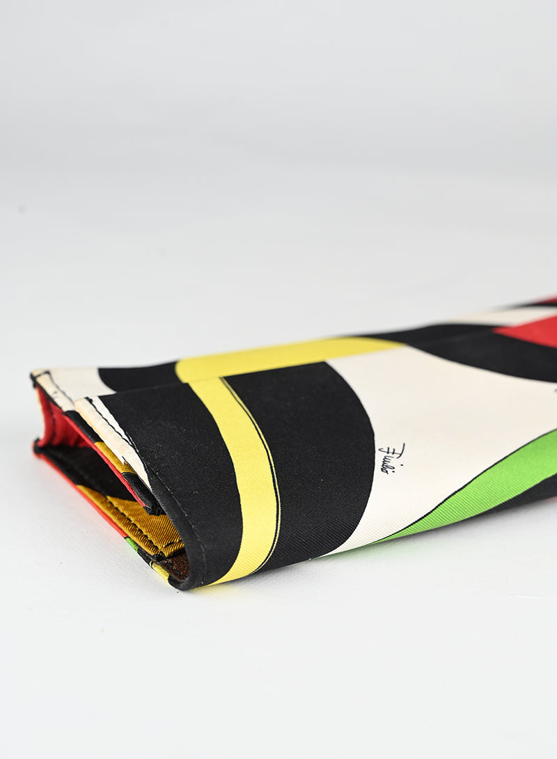 Emilio Pucci Pochette in tessuto multicolor