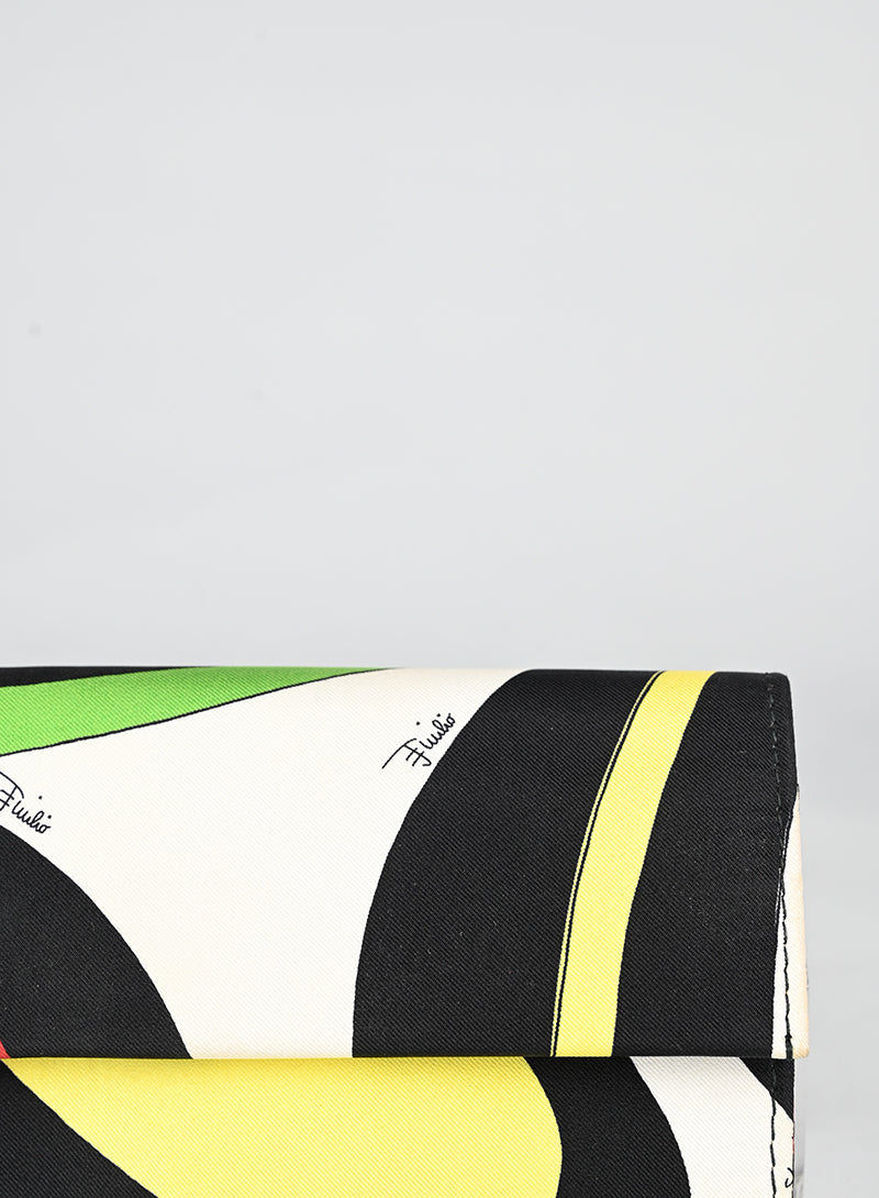 Emilio Pucci Pochette in tessuto multicolor