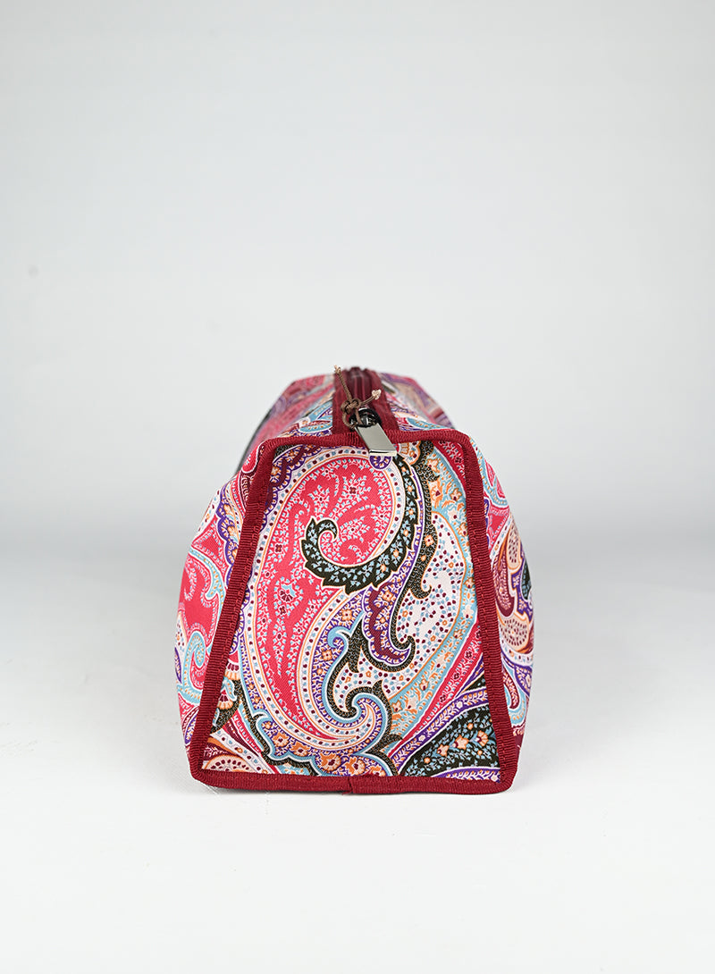 Etro Beauty case Paisley in tessuto rosa