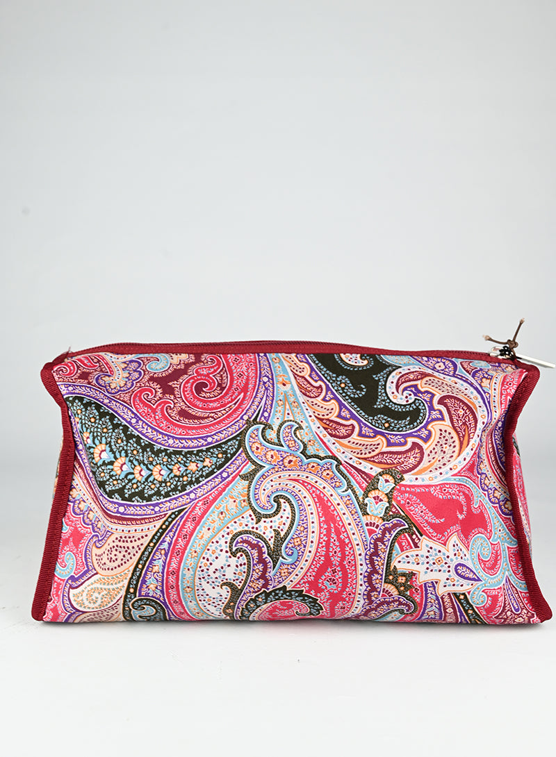 Etro Beauty case Paisley in tessuto rosa
