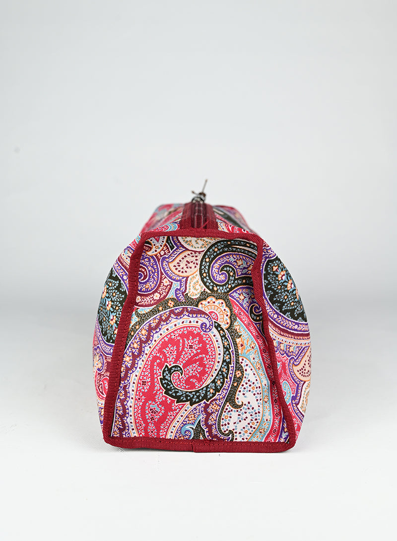 Etro Beauty case Paisley in tessuto rosa