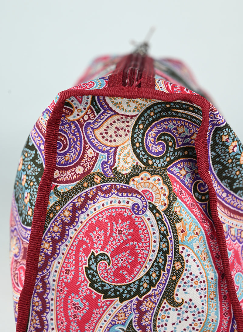 Etro Beauty case Paisley in tessuto rosa