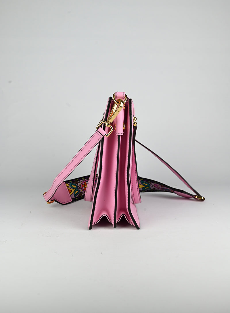 Etro Borsa a tracolla in pelle rosa