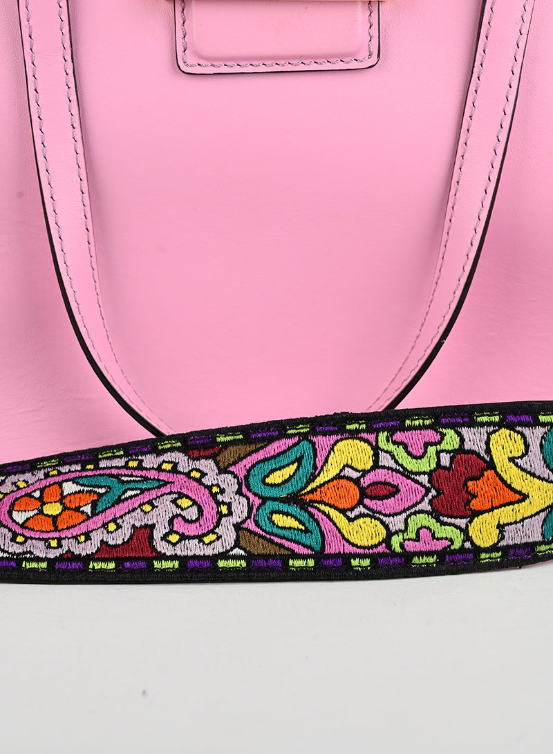 Etro Borsa a tracolla in pelle rosa