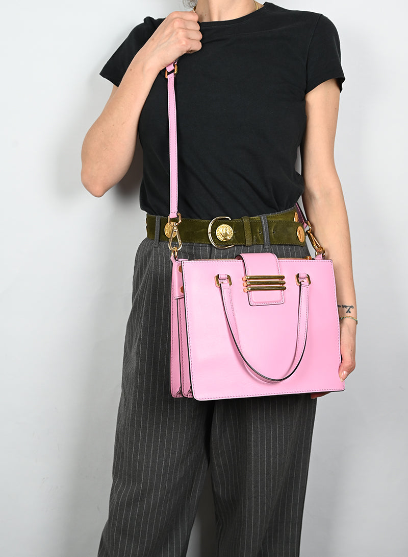 Etro Borsa a tracolla in pelle rosa