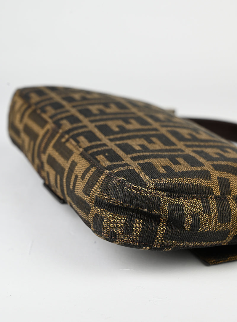 Fendi Baguette in tessuto Zucca FF