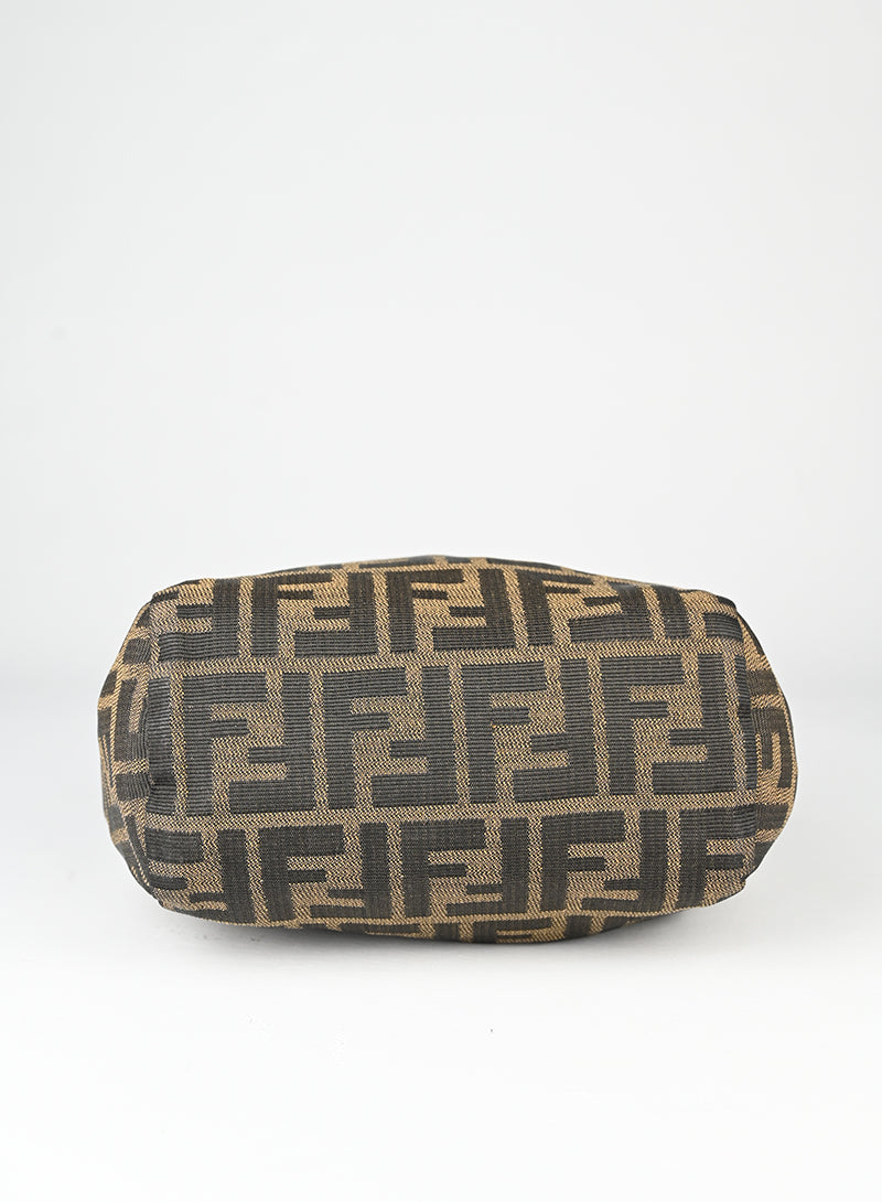 Fendi Borsa in tessuto Zucca marrone