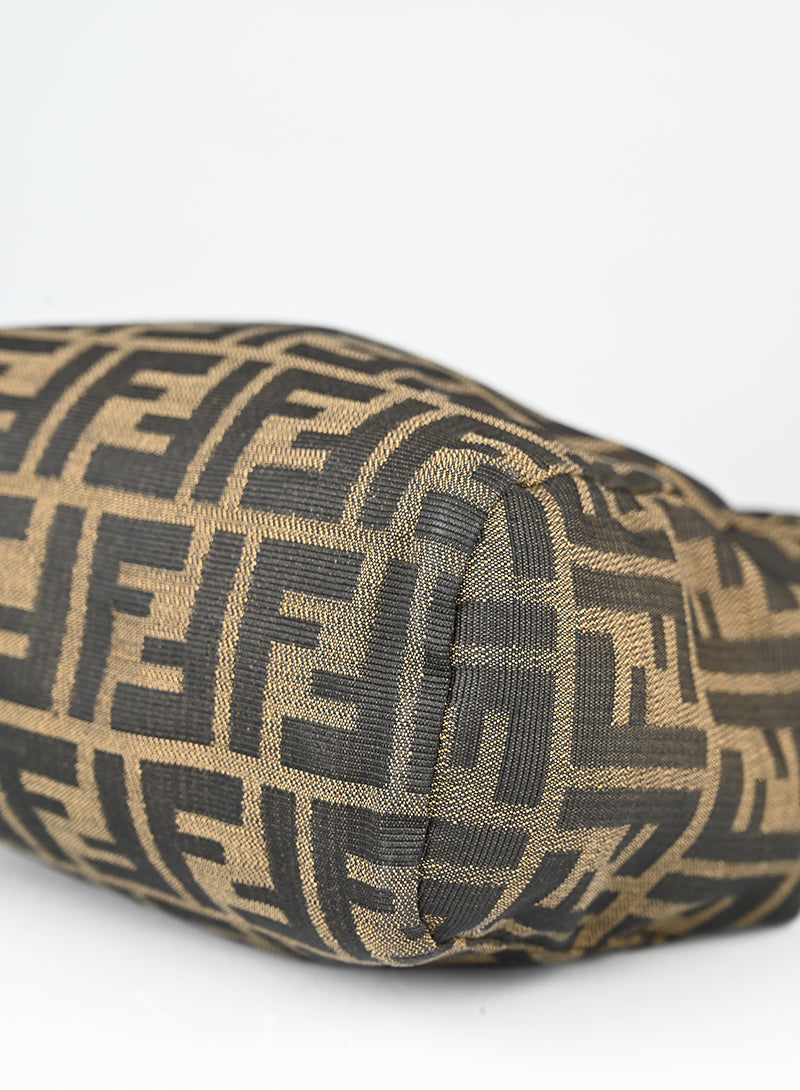 Fendi Borsa in tessuto Zucca marrone