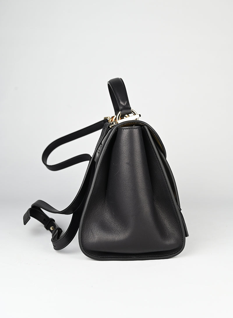 Ferragamo Borsa Sophia in pelle nerax