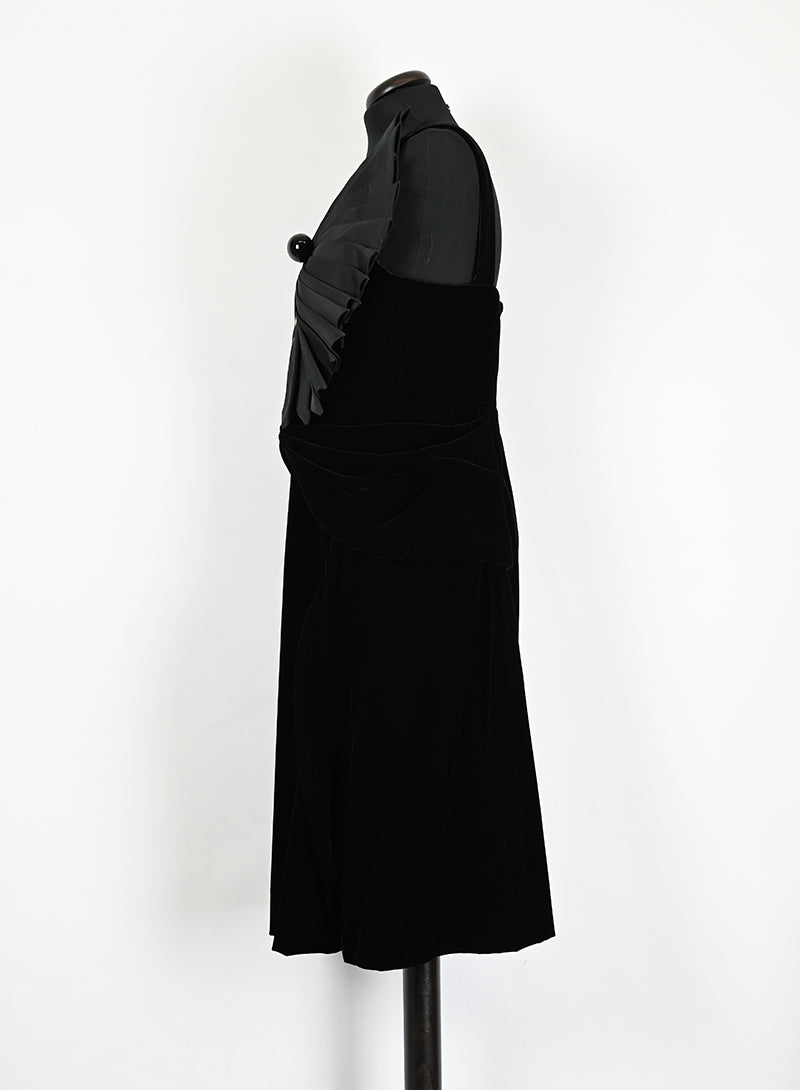 Giorgio Armani Abito in velluto nero - Tg. 44