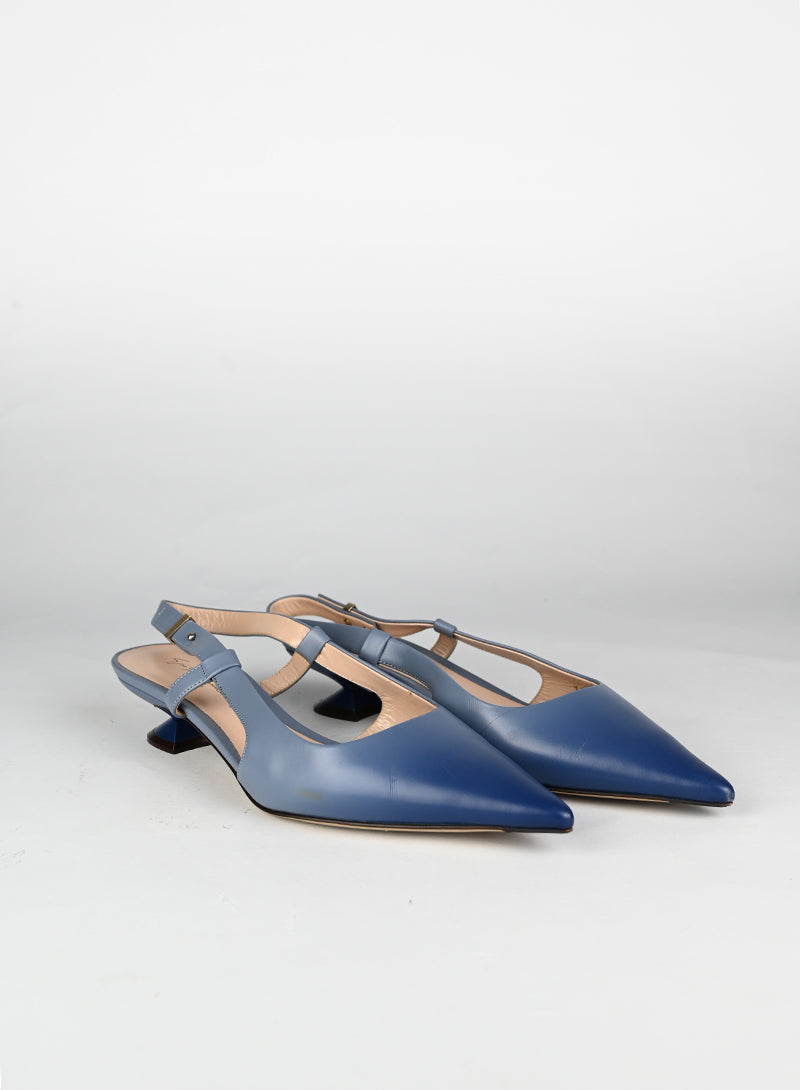 Giorgio Armani Slingback azzurre - N. 38