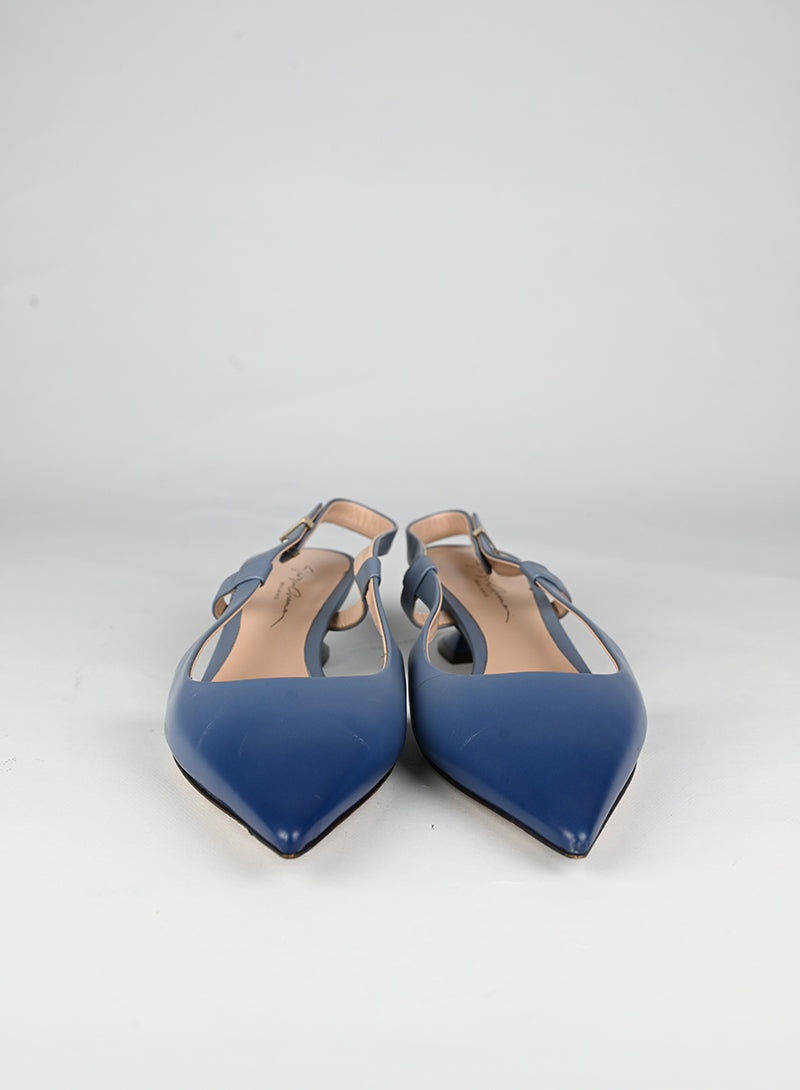 Giorgio Armani Slingback azzurre - N. 38