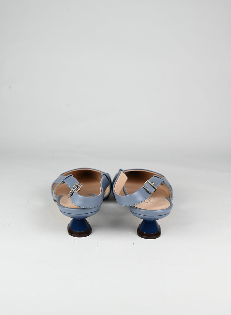 Giorgio Armani Slingback azzurre - N. 38