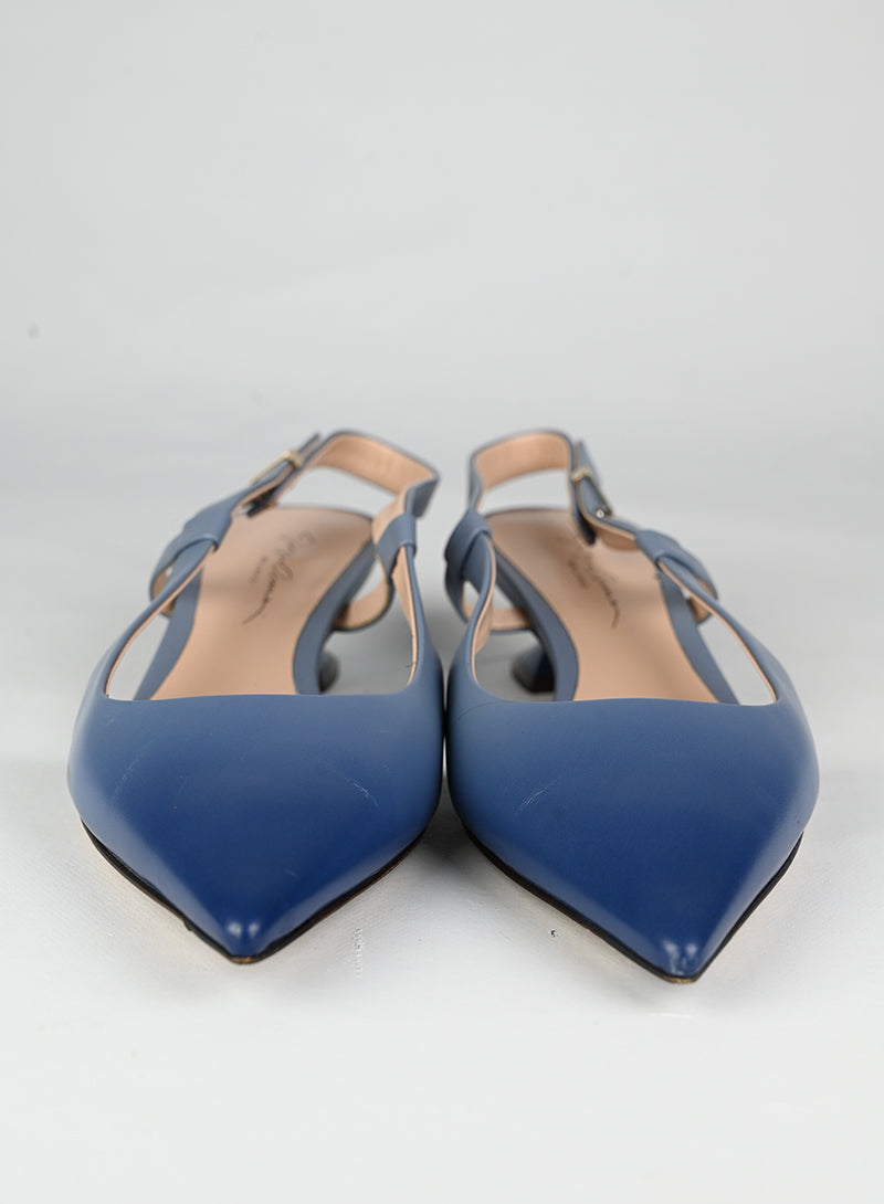 Giorgio Armani Slingback azzurre - N. 38