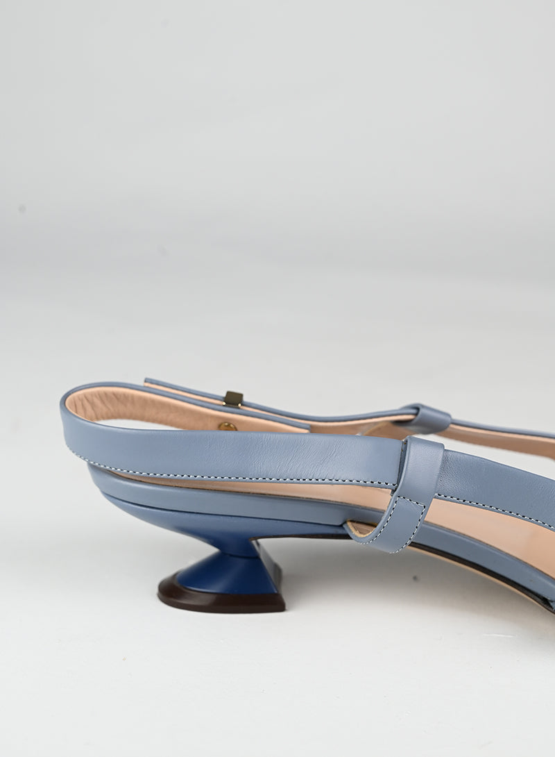 Giorgio Armani Slingback azzurre - N. 38