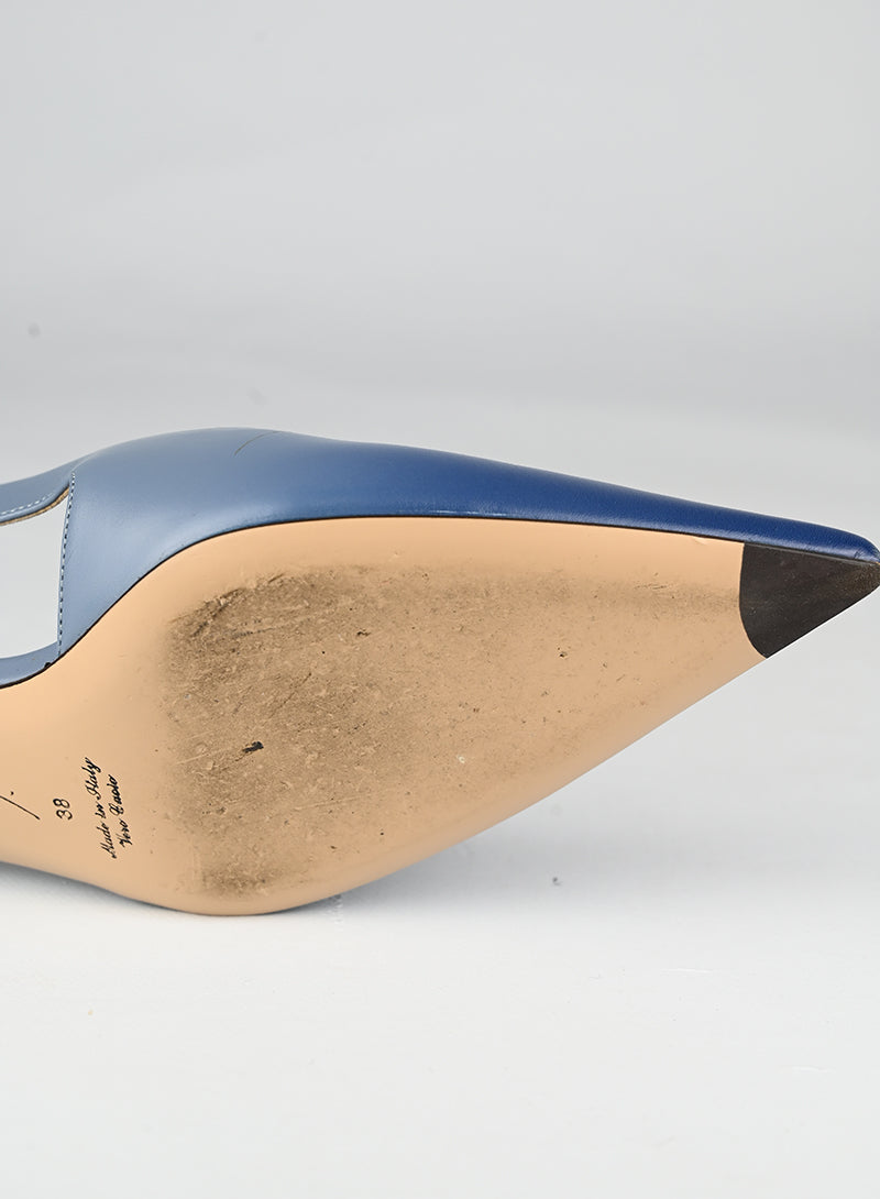 Giorgio Armani Slingback azzurre - N. 38