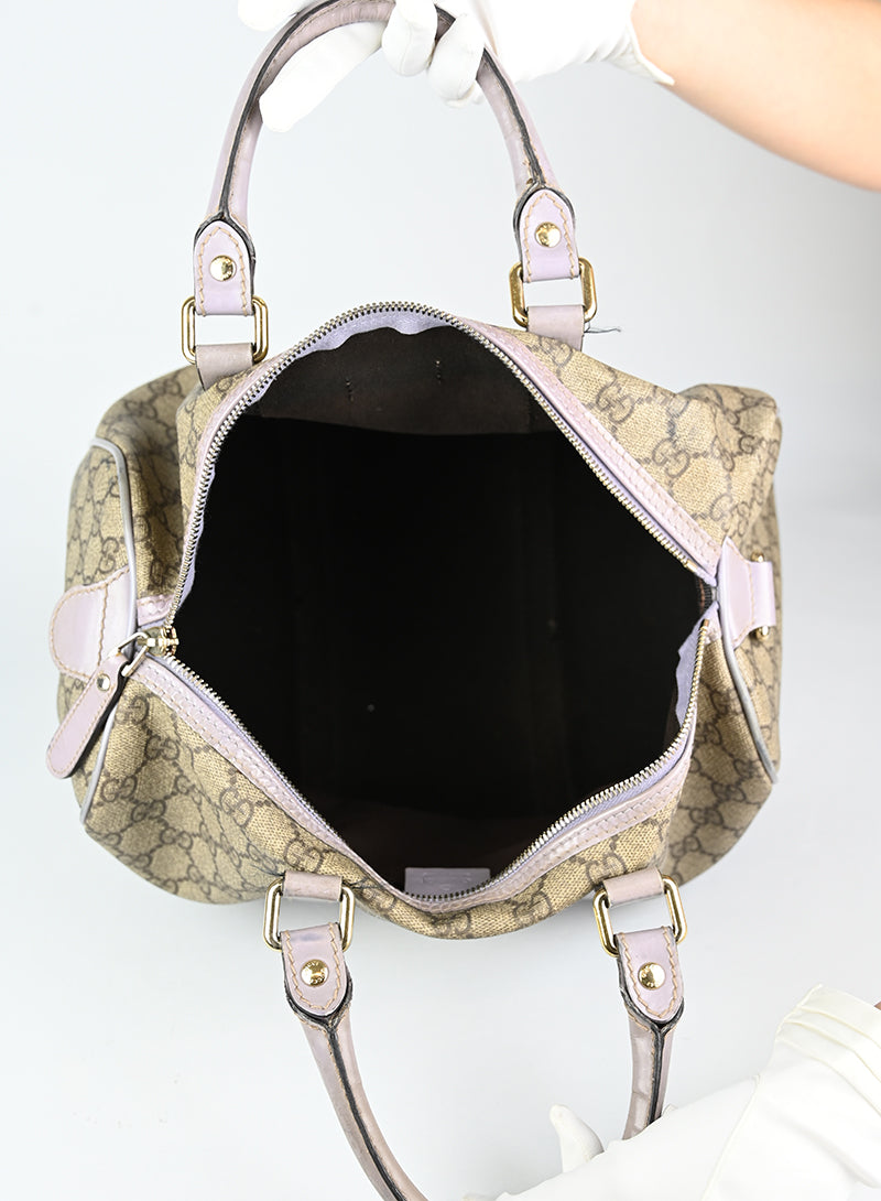 Gucci Bauletto con Monogram GG beige