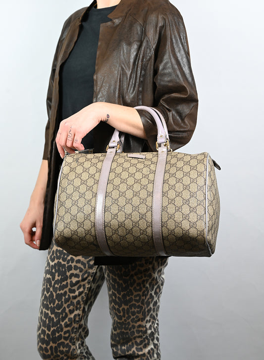 Gucci Bauletto con Monogram GG beige