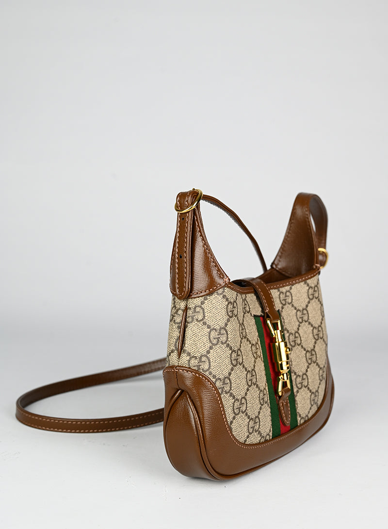 Gucci Borsa Jackie mini beige