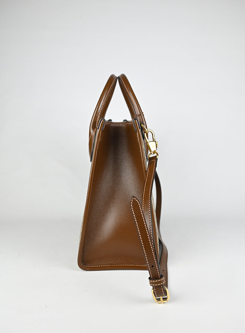 Gucci Ophidia Monogram Supreme Pelle Beige