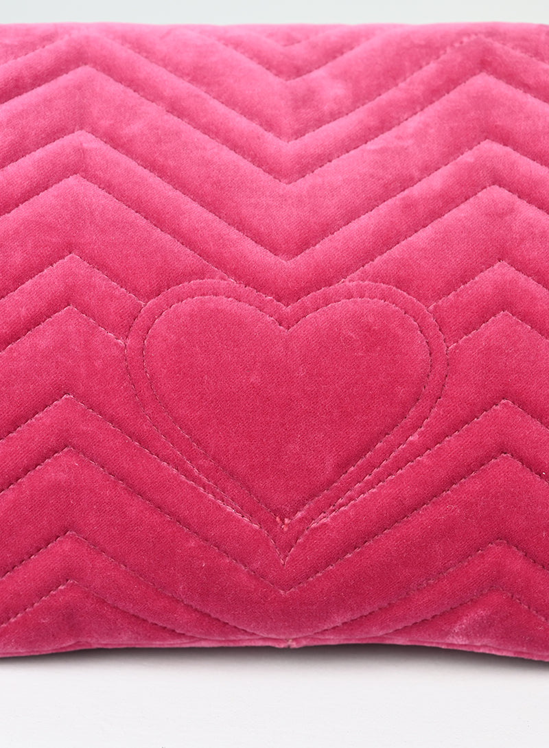 Gucci Borsa Marmont in velluto fucsia