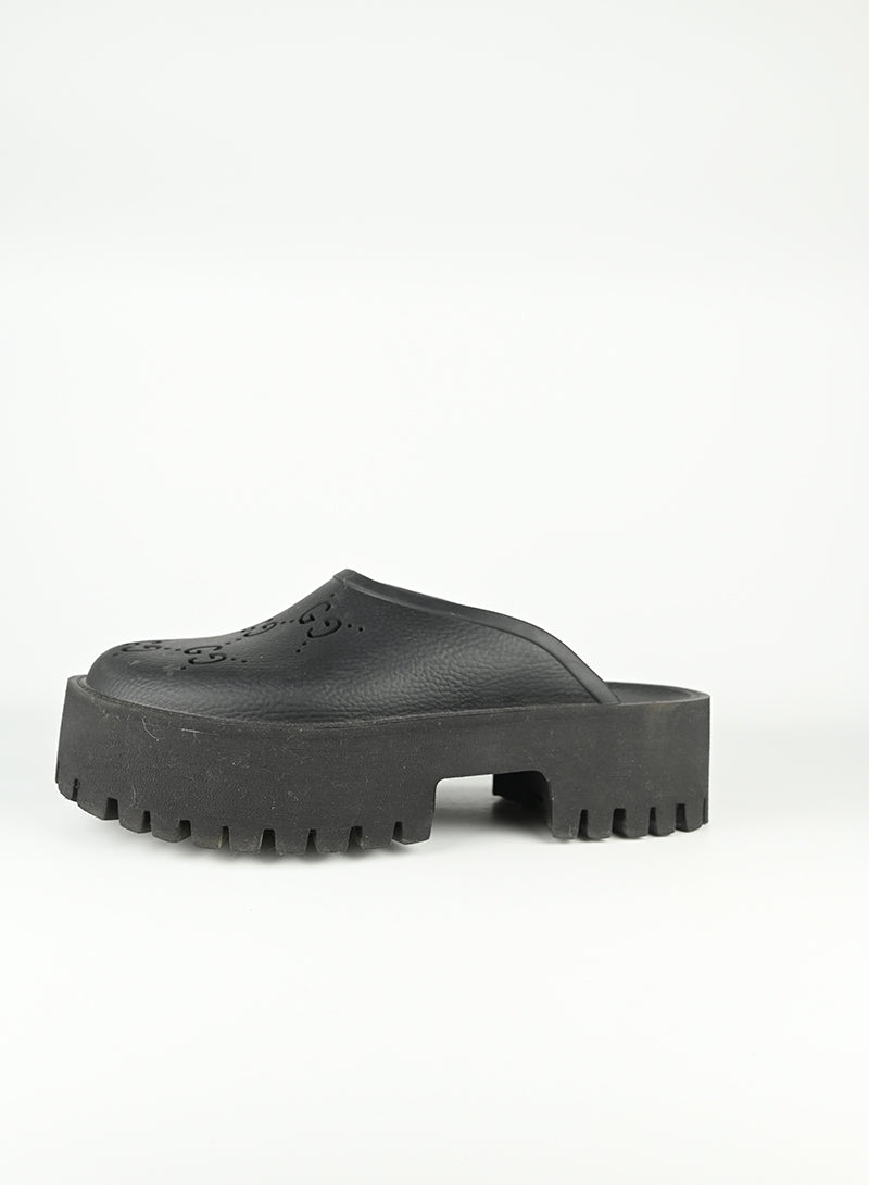 Gucci Mules in gomma nere - N. 38
