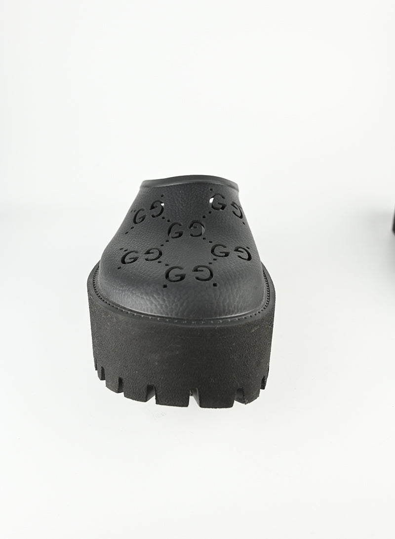 Gucci Mules in gomma nere - N. 38