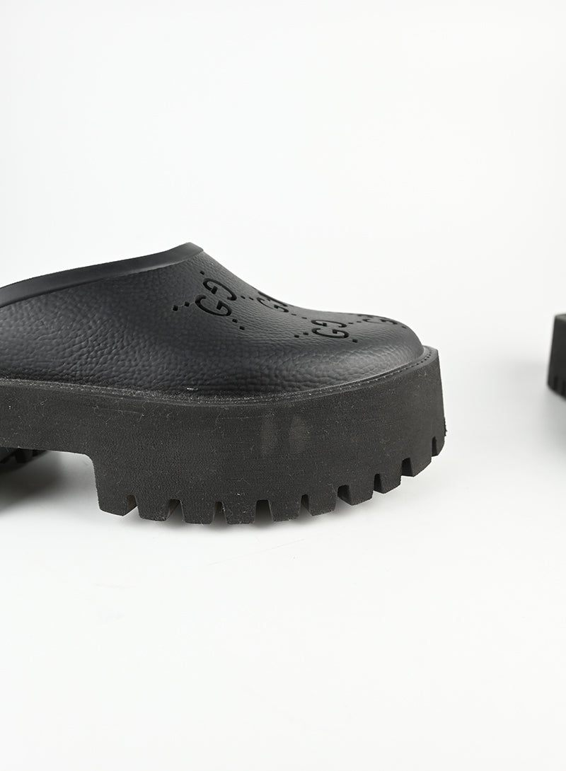 Gucci Mules in gomma nere - N. 38