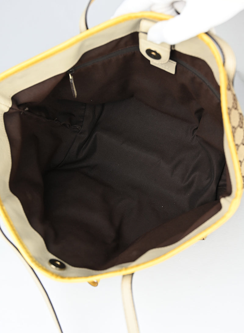 Gucci Shopper Gucci Dog in canvas