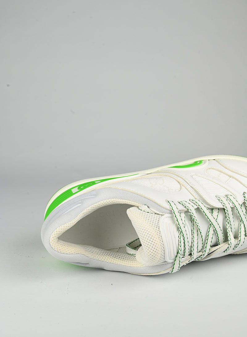 Gucci Sneakers Basket bianche e verdi - N. 40
