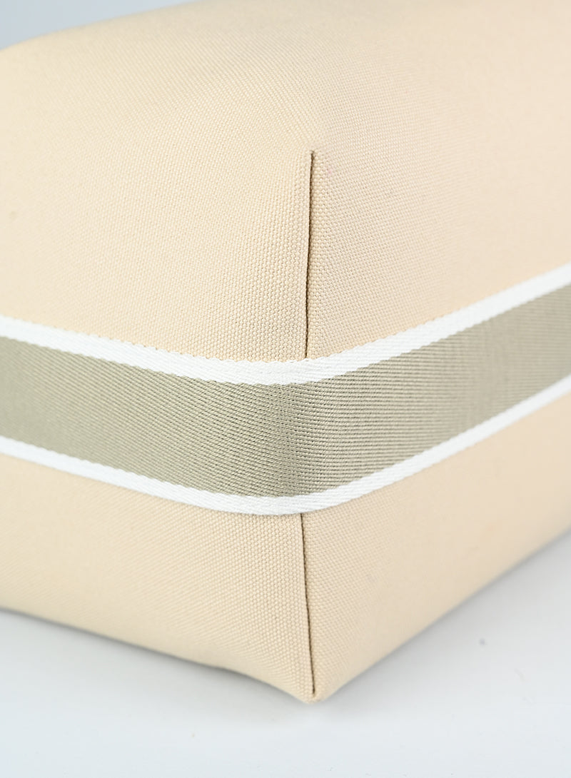 Hermès Beauty Case Bride à Brac in tessuto ecrù