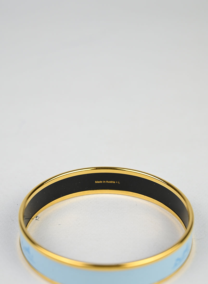 Hermès Bracciale Bangle Azzurro