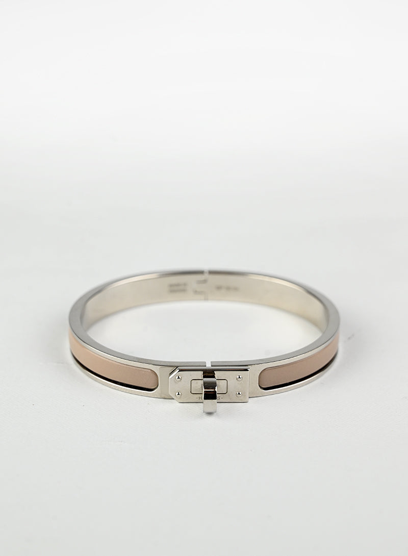 Hermès Bracciale Click Kelly mini beige
