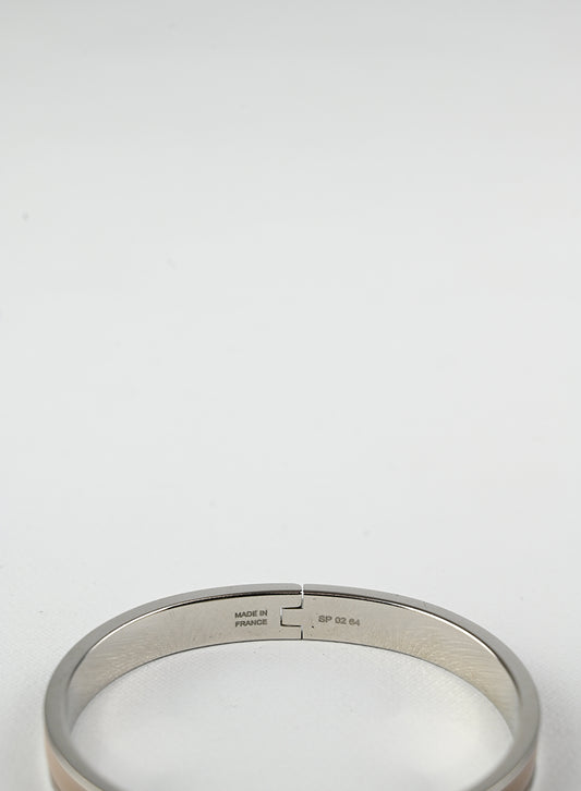 Hermès Bracciale Click Kelly mini beige