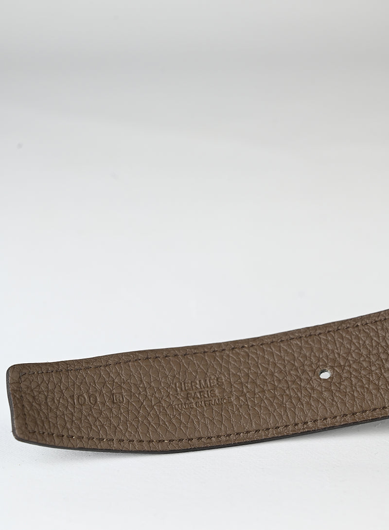 Hermès Cintura in pelle nera