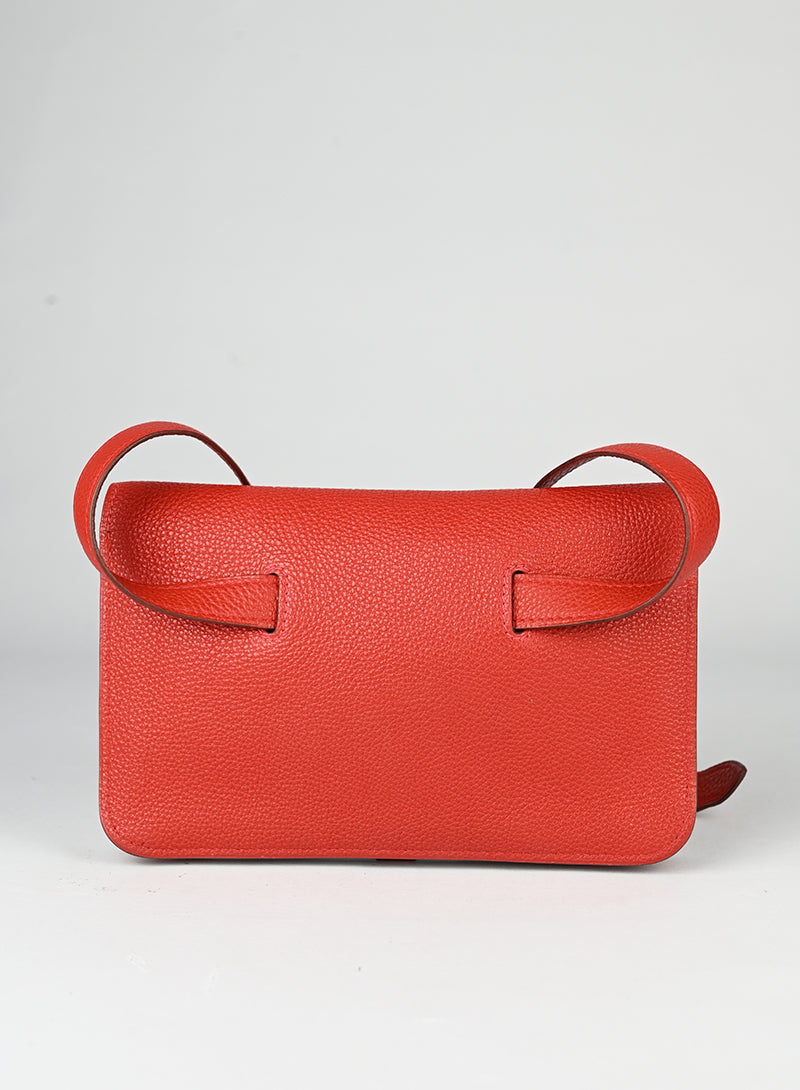 Hermès Marsupio Dogon in pelle rossa