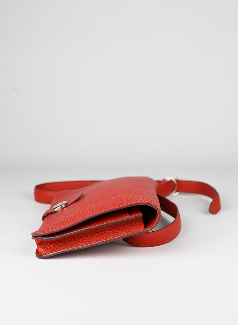 Hermès Marsupio Dogon in pelle rossa