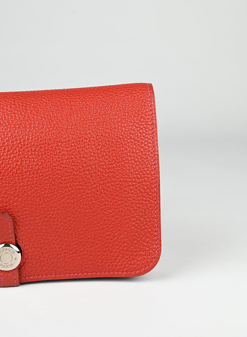 Hermès Marsupio Dogon in pelle rossa