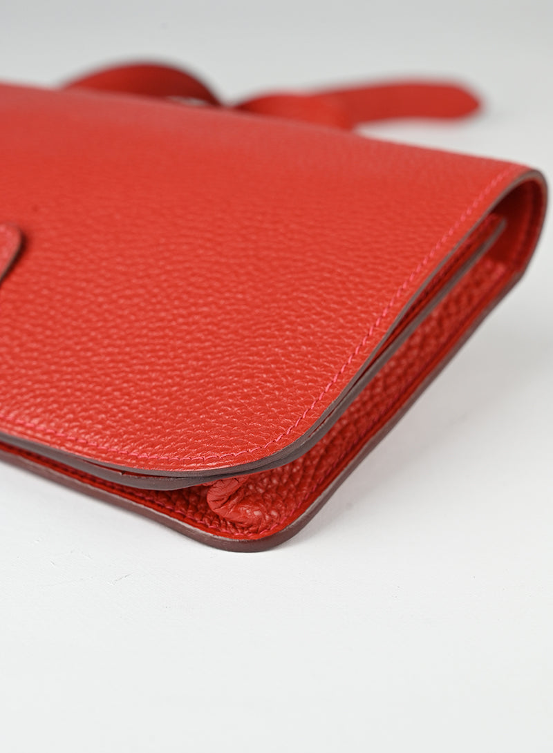 Hermès Marsupio Dogon in pelle rossa