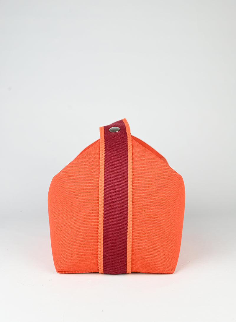 Hermès Pouch Bride à brac 25 in pelle arancio
