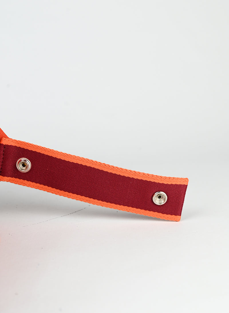 Hermès Pouch Bride à brac 25 in pelle arancio